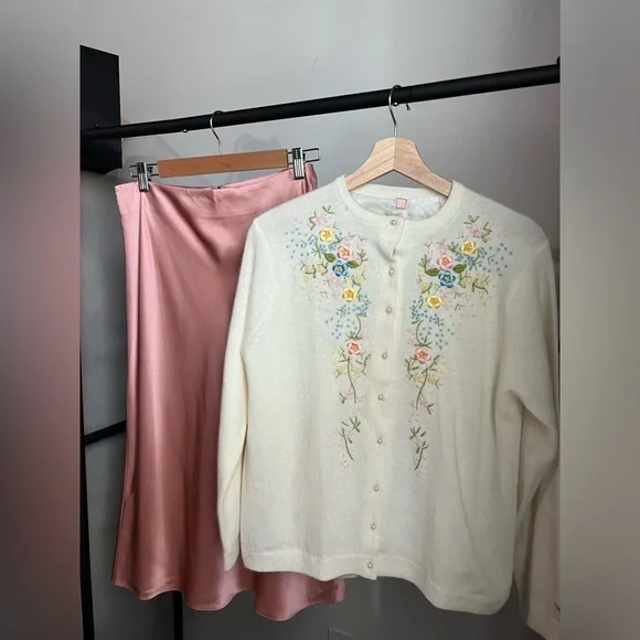 Vintage embroidered cardigan - Picture 4 of 7